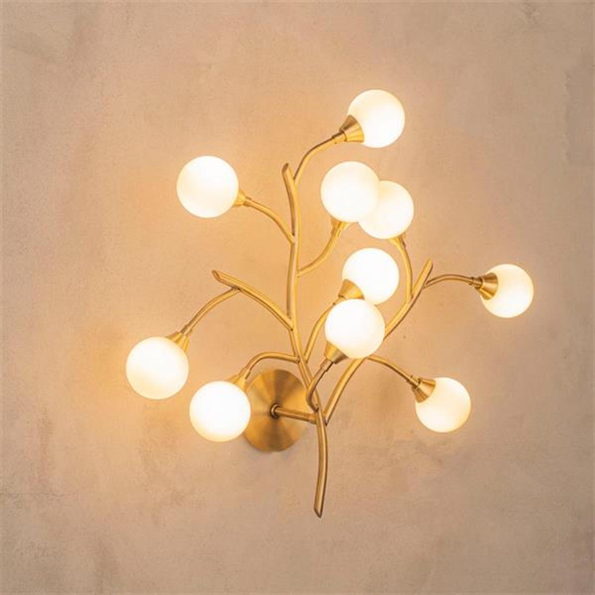 Demet Black Wall Sconce 10'S - Heka Lighting & Trading Limited
