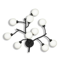 Demet Black Wall Sconce 10'S - Heka Lighting & Trading Limited