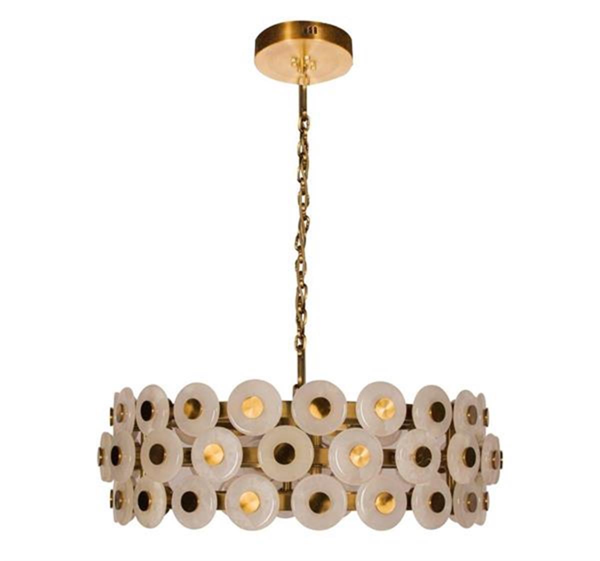 Efes Antique Marble Led Chandelier - Heka Lighting & Trading Limited