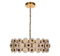 Efes Antique Marble Led Chandelier - Heka Lighting & Trading Limited
