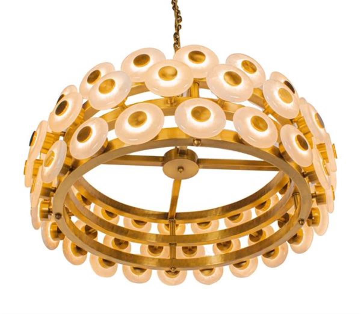 Efes Antique Marble Led Chandelier - Heka Lighting & Trading Limited