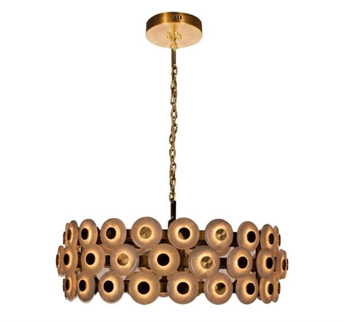 Efes Antique Marble Led Chandelier - Heka Lighting & Trading Limited