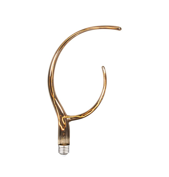 Smoked 4W 2200K Horn Small E27 Led Bulb Erd-243