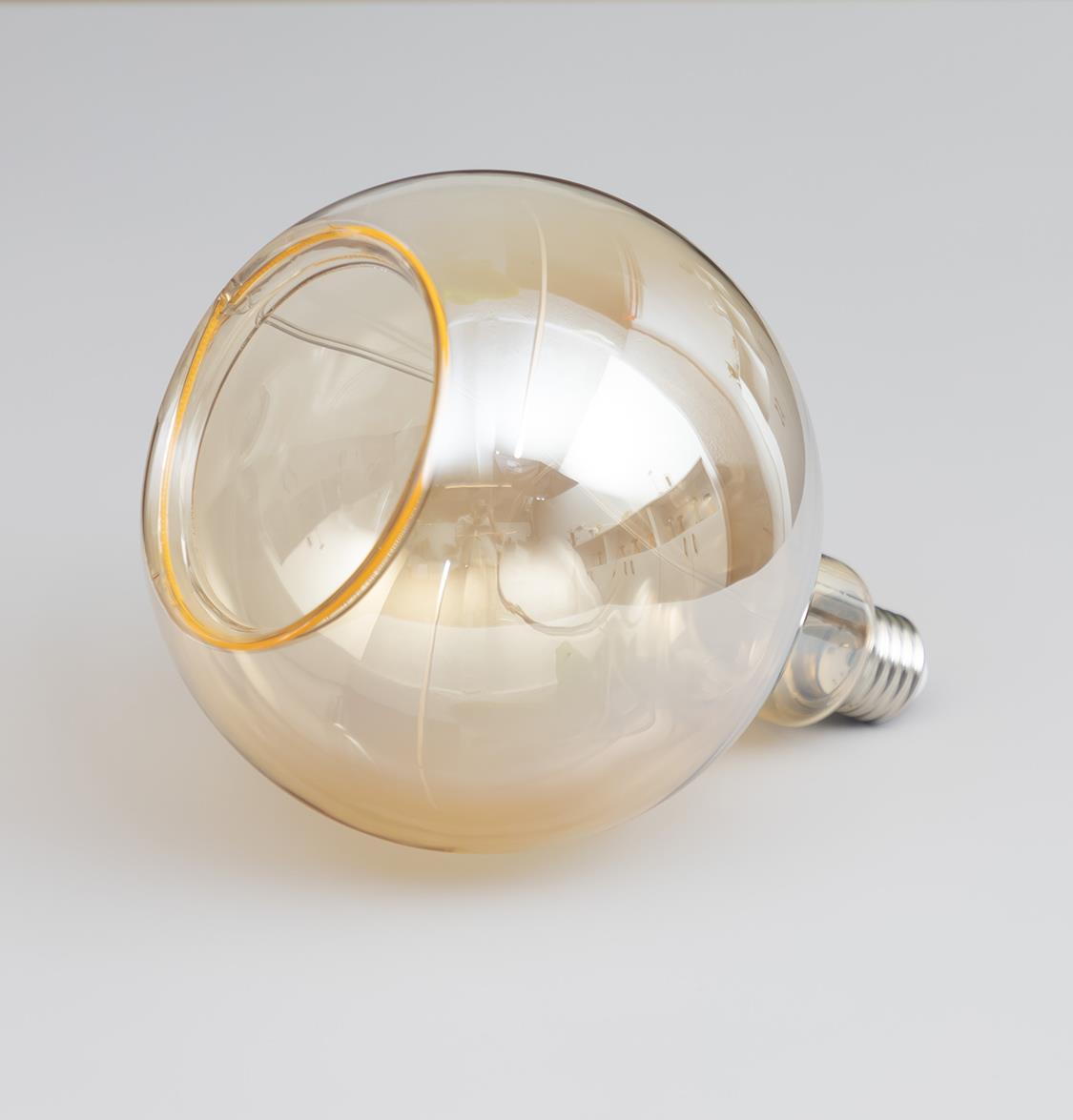 Erd-296 Strip Filament Led Honey Glass 6W 2500K E27