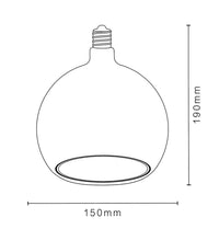 Erd-297 Strip Filament Led Smoked Glass 6W 2500K E27