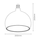 Erd-300 Strip Filament Led Honey Glass 6W 2500K E27
