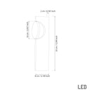 Esvatini Antique Wall Sconce | Modern Decorative Lighting For Homes & Hotels - Heka Lighting & Trading Limited