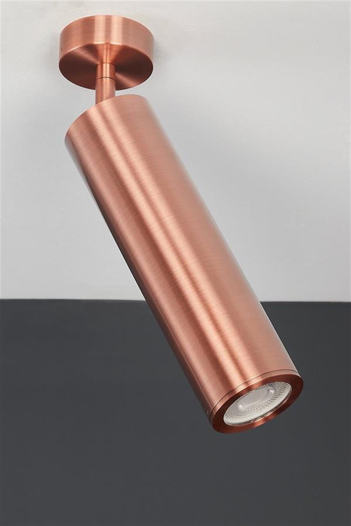 Eva Copper Flat Spotlight 6X21 Cm - Heka Lighting & Trading Limited