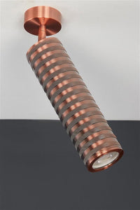 Eva Copper Serrated Spotlight 6X21 Cm - Heka Lighting & Trading Limited