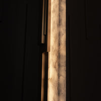 Gabon Marble Gold Floor Lamp - Heka Lighting & Trading Limited