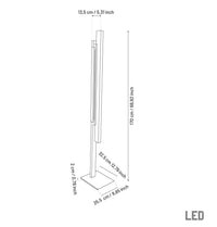 Gabon Marble Gold Floor Lamp - Heka Lighting & Trading Limited