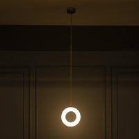 Gamba Antique White Marble Led Pendant Light Chandelier 20 Cm - Heka Lighting & Trading Limited