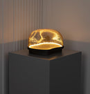 Gambia Honey Glass Black Table Lamp 38 Cm - Heka Lighting & Trading Limited