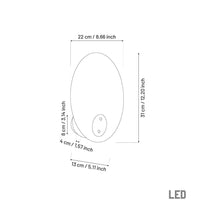 Gana White Frosted Glass Antique Wall Sconce - Heka Lighting & Trading Limited