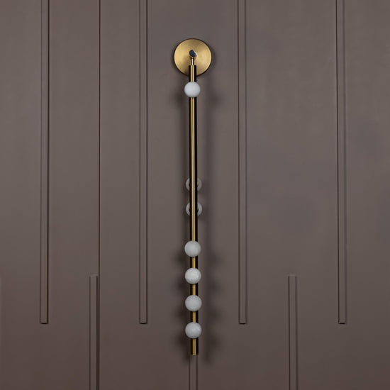 Gine Marble Bulk Antique Wall Sconce 103 Cm