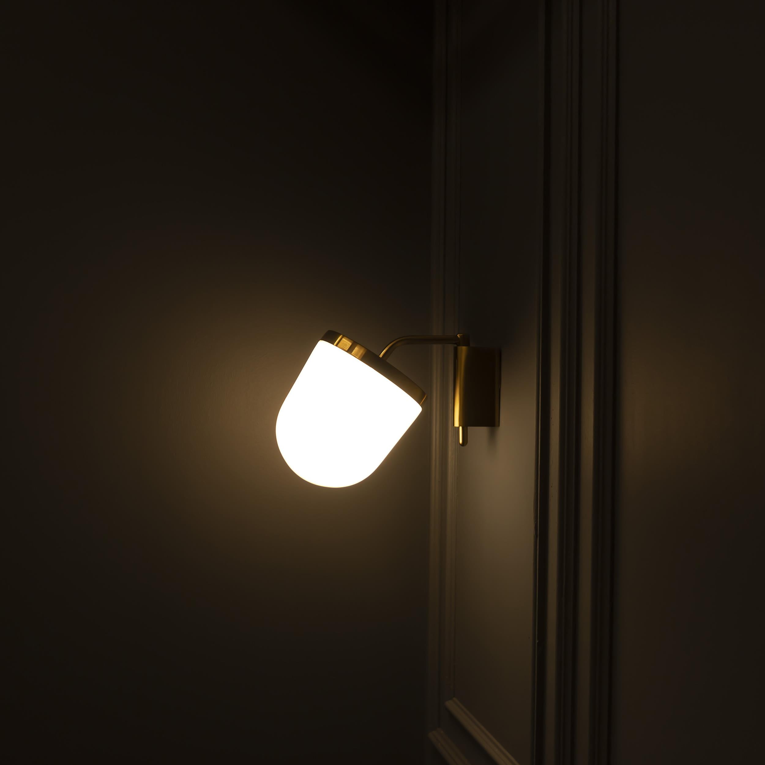 Gize Soft Antique Glass Wall Sconce - Heka Lighting & Trading Limited