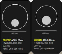 Göreme Led Wall Sconce 50 Cm - Heka Lighting & Trading Limited