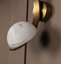 Hartum Marble Antique Wall Sconce - Heka Lighting & Trading Limited