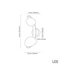 Hartum Marble Antique Wall Sconce - Heka Lighting & Trading Limited