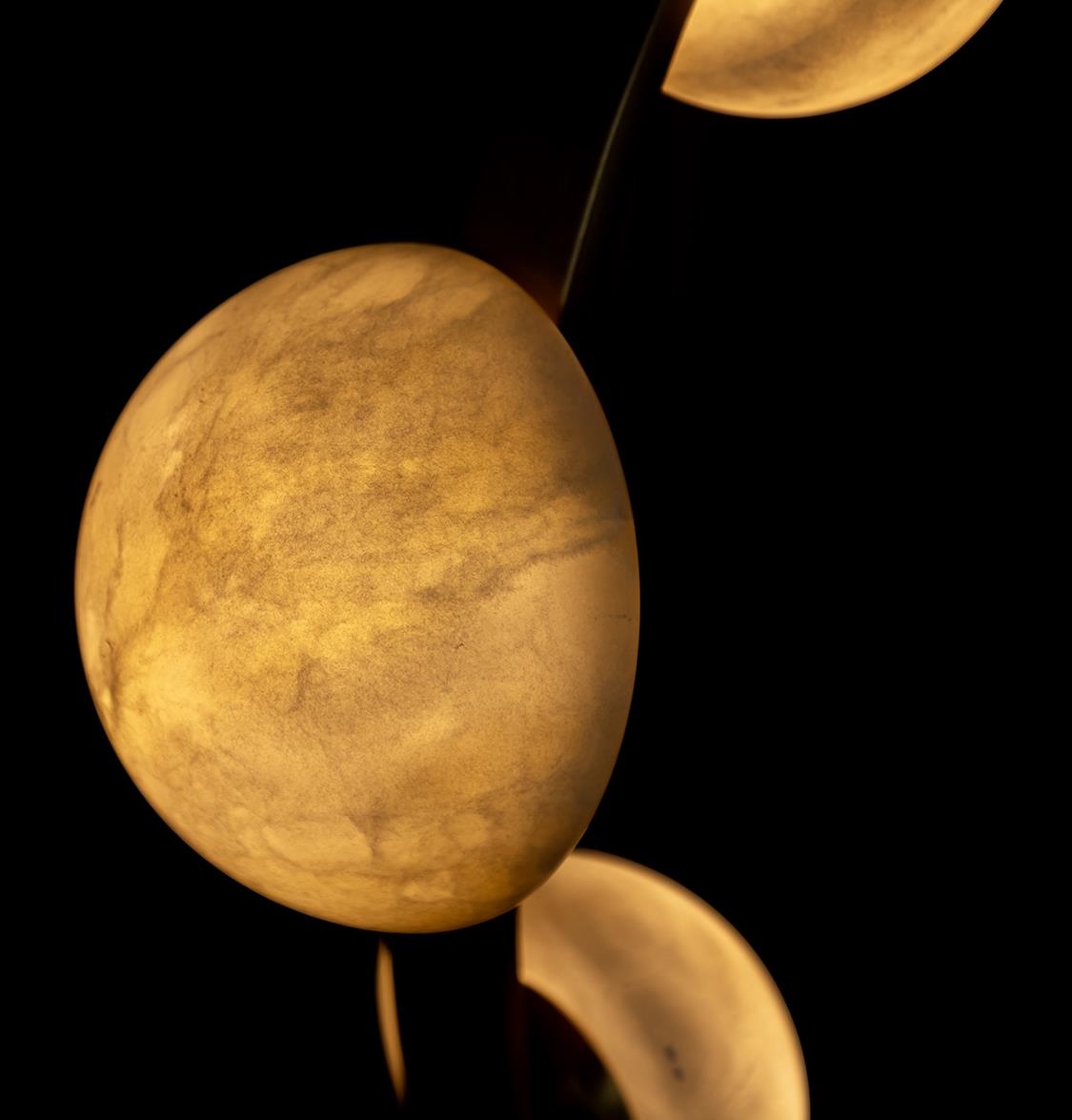 Hartum Marble Antique Table Lamp - Heka Lighting & Trading Limited