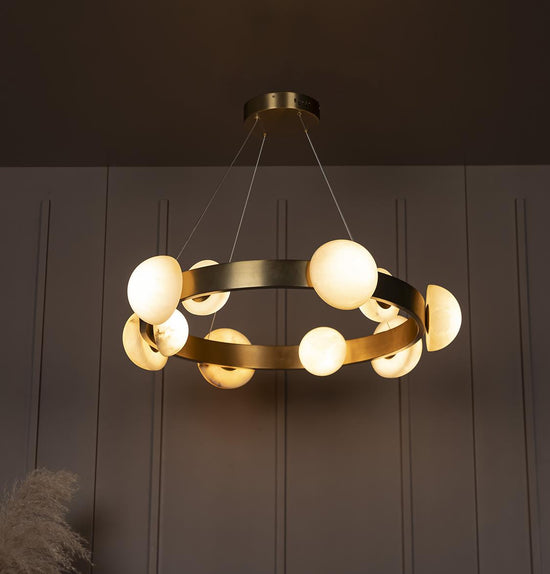 Hartum Marble Antique Chandelier 80 Cm