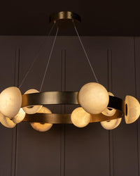 Hartum Marble Antique Chandelier 80 Cm - Heka Lighting & Trading Limited