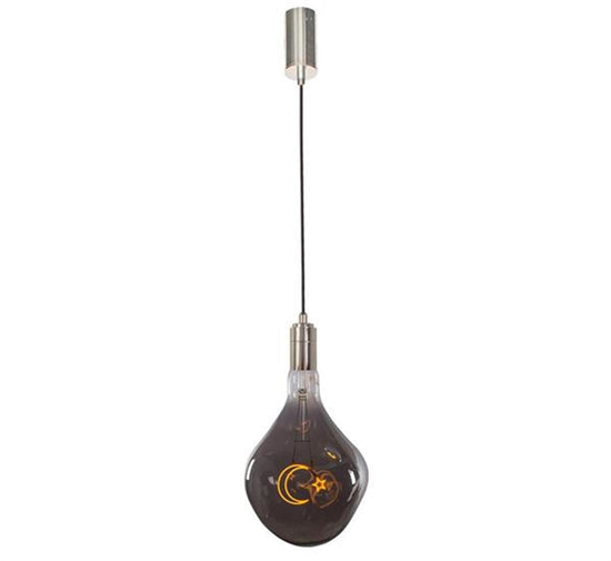 Moon Star Smoked 5W 2200K E27 Led Bulb Erd-1923/2