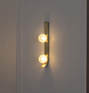 Helsingör Double Bubbly Soft Glass Antique Wall Sconce - Heka Lighting & Trading Limited
