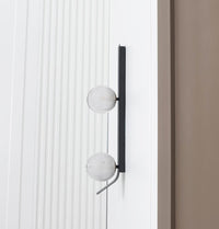 Helsingör Double Bubbly Soft Glass Black Wall Sconce - Heka Lighting & Trading Limited