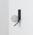 Helsingör Single Bubbly Soft Glass Black Wall Sconce - Heka Lighting & Trading Limited