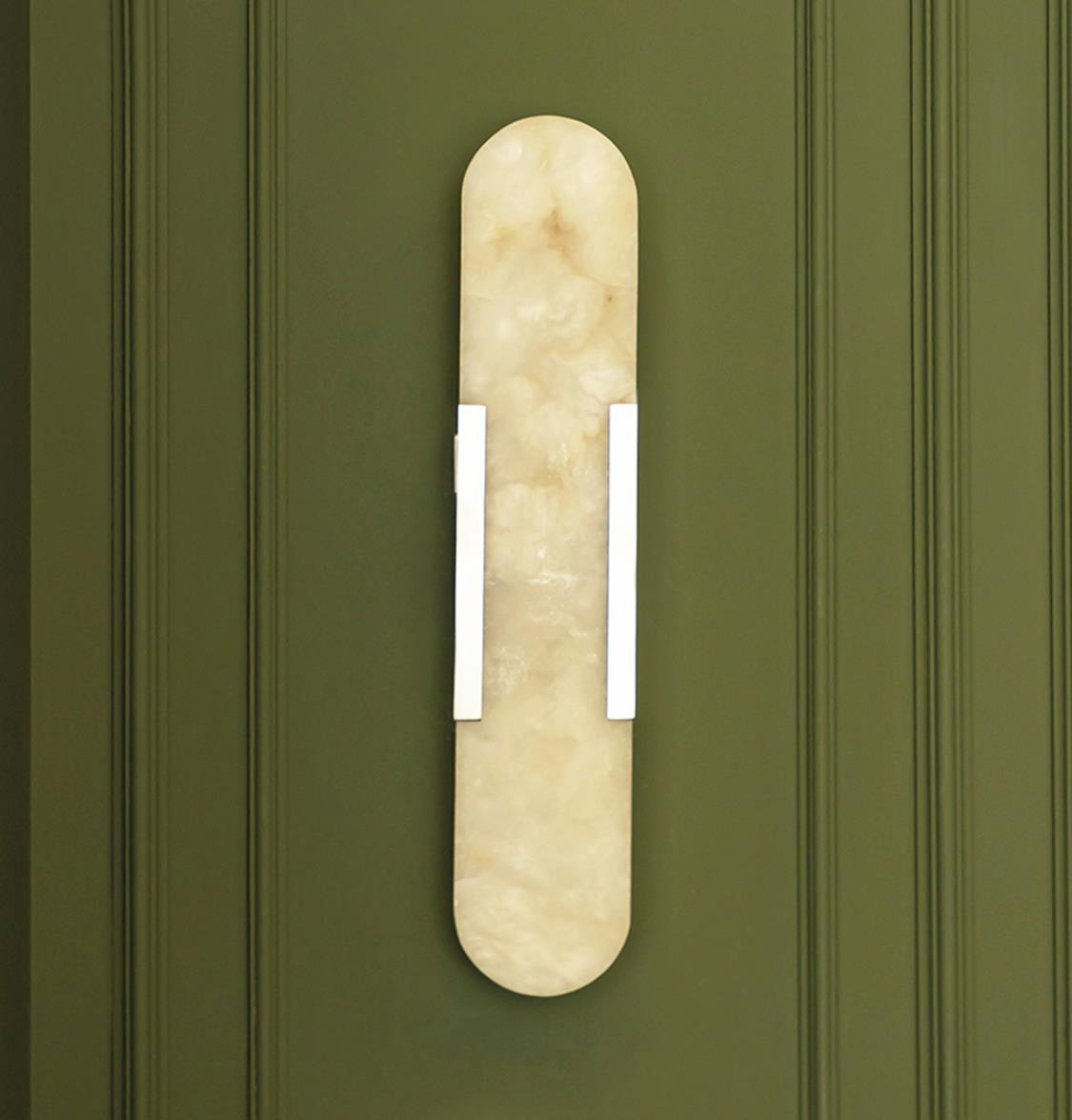Hristos Antique Marble Wall Sconce - Heka Lighting & Trading Limited