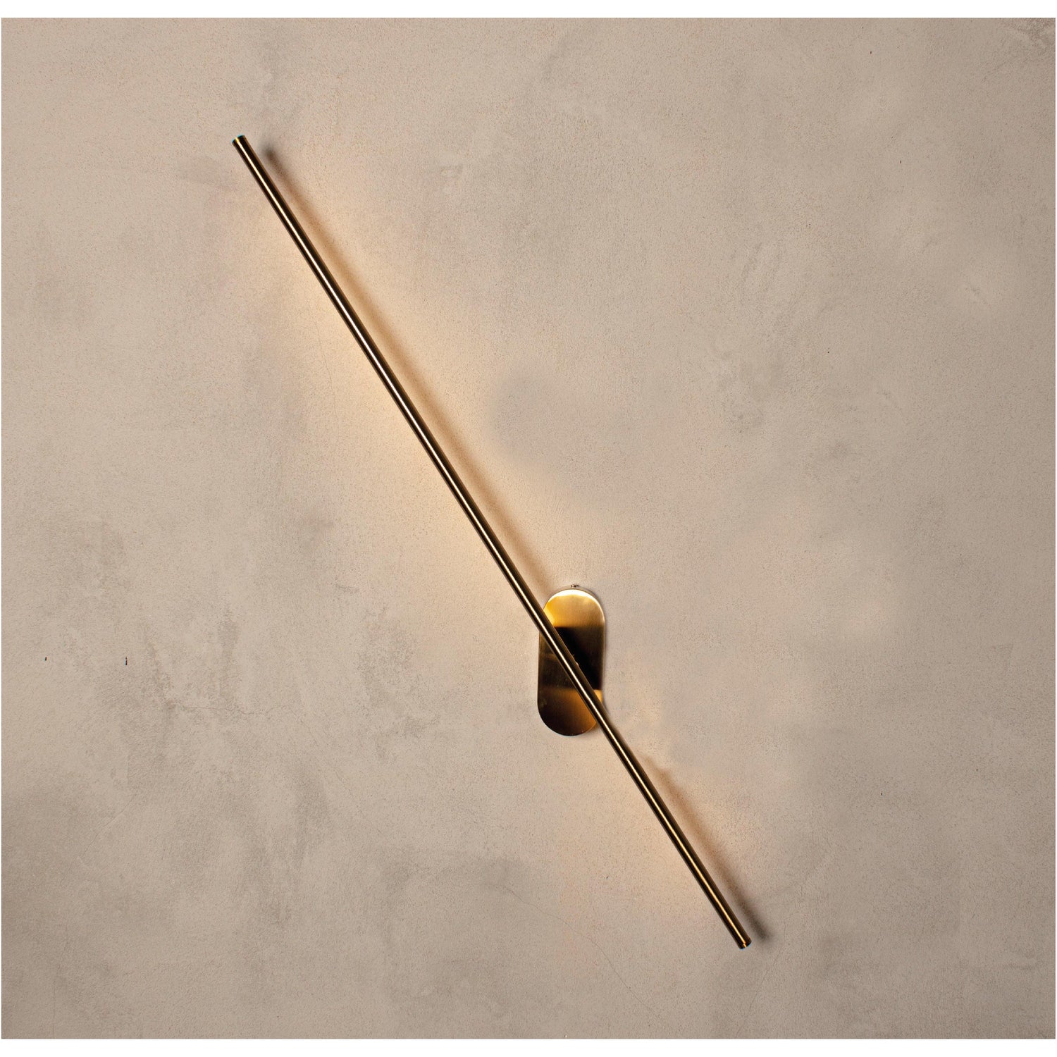 Brass Rotatable Rod Wall Lamp, Modern Handmade Chrome Sconce Wall Light, Housewarming Gift LED Lighting MODEL : ASSOS