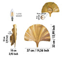Astara Single Fan Wall Sconce - Heka Lighting & Trading Limited