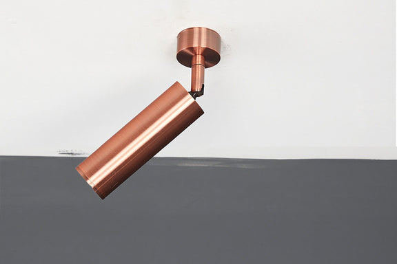 Spot Lamp, Modern Minimalist Brass Wall & Ceiling Light, Art Deco Tube Sconce, Housewarming gift Lighting MODEL : SELINA