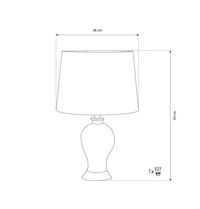 Kerava Antique Cream Color Porcelain Lampshade - Heka Lighting & Trading Limited