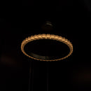 Kongo Frosted Glass Soft Antique Chandelier - Heka Lighting & Trading Limited