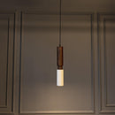 Kovak Single White Concrete Gu10 Pendant Light Chandelier - Heka Lighting & Trading Limited