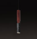 Kovak Single Black Concrete Gu10 Pendant Light Chandelier - Heka Lighting & Trading Limited