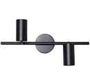 Koza 2-Piece Black Wall Sconce - Heka Lighting & Trading Limited