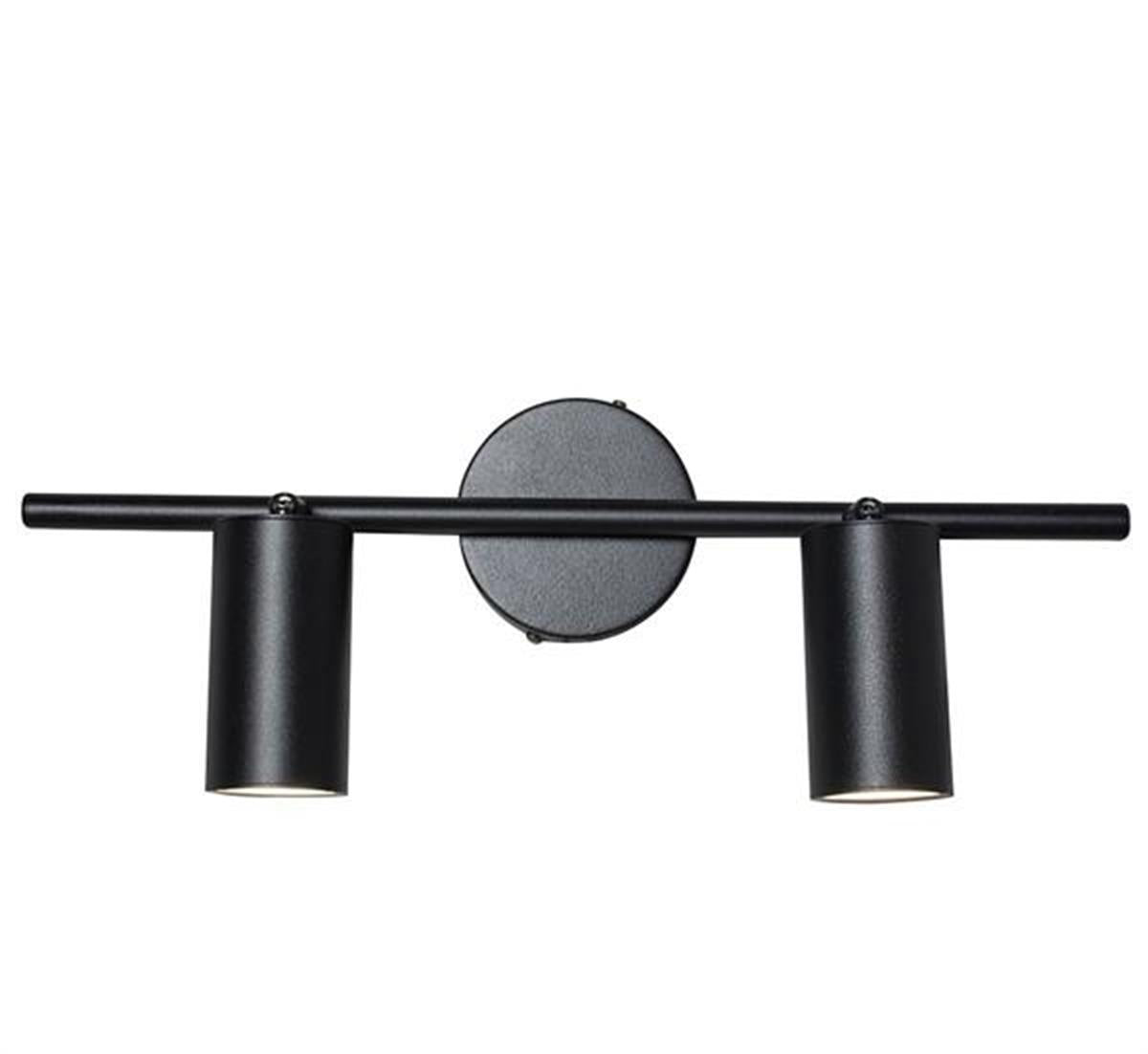 Koza 2-Piece Black Wall Sconce - Heka Lighting & Trading Limited