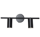Koza 2-Piece Black Wall Sconce - Heka Lighting & Trading Limited