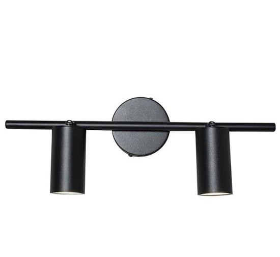 Koza 2-Piece Black Wall Sconce
