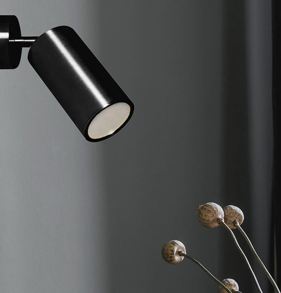 Koza Single Black Wall Sconce