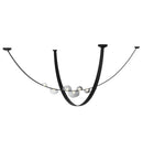 Labranda Black Leather Arch (Without Glass)