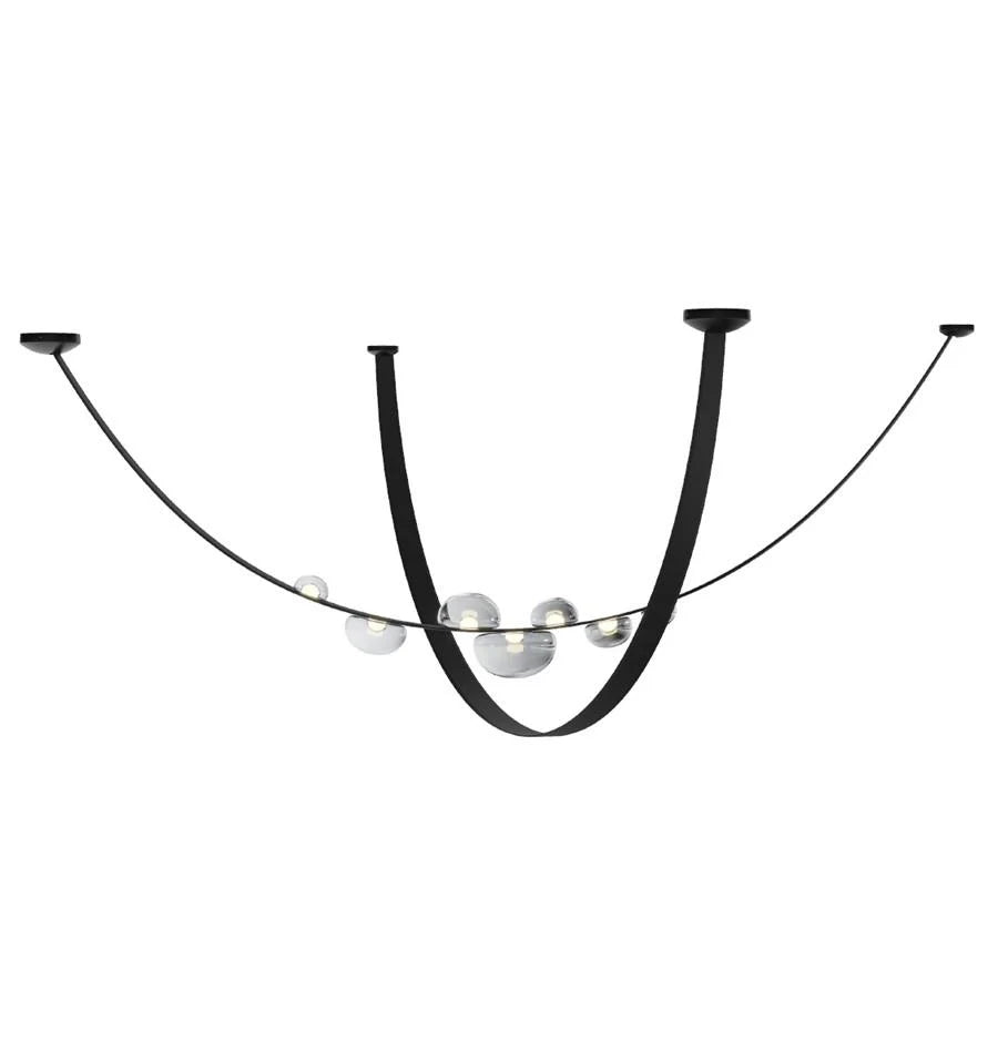 Labranda Black Leather Arch (Without Glass)