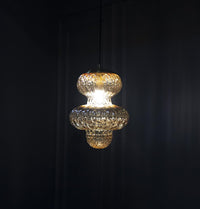 Lange Honey Glass Antique Pendant Light Chandelier 25 Cm - Heka Lighting & Trading Limited