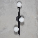 Likya Soft Three Glass Wall Sconce - Heka Lighting & Trading Limited