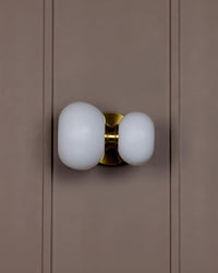 Linz Soft Glass Antique Wall Sconce - Heka Lighting & Trading Limited