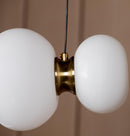 Linz Soft Glass Antique Pendant Light Chandelier - Heka Lighting & Trading Limited