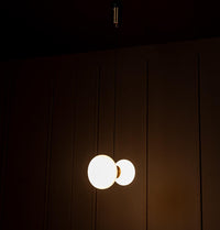 Linz Soft Glass Antique Pendant Light Chandelier - Heka Lighting & Trading Limited